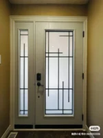 F63-V2 fiberglass entry door original product view