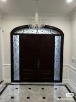 F66-V3 fiberglass entry door original product view