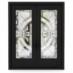 F67-V2 fiberglass entry door Amazon white background