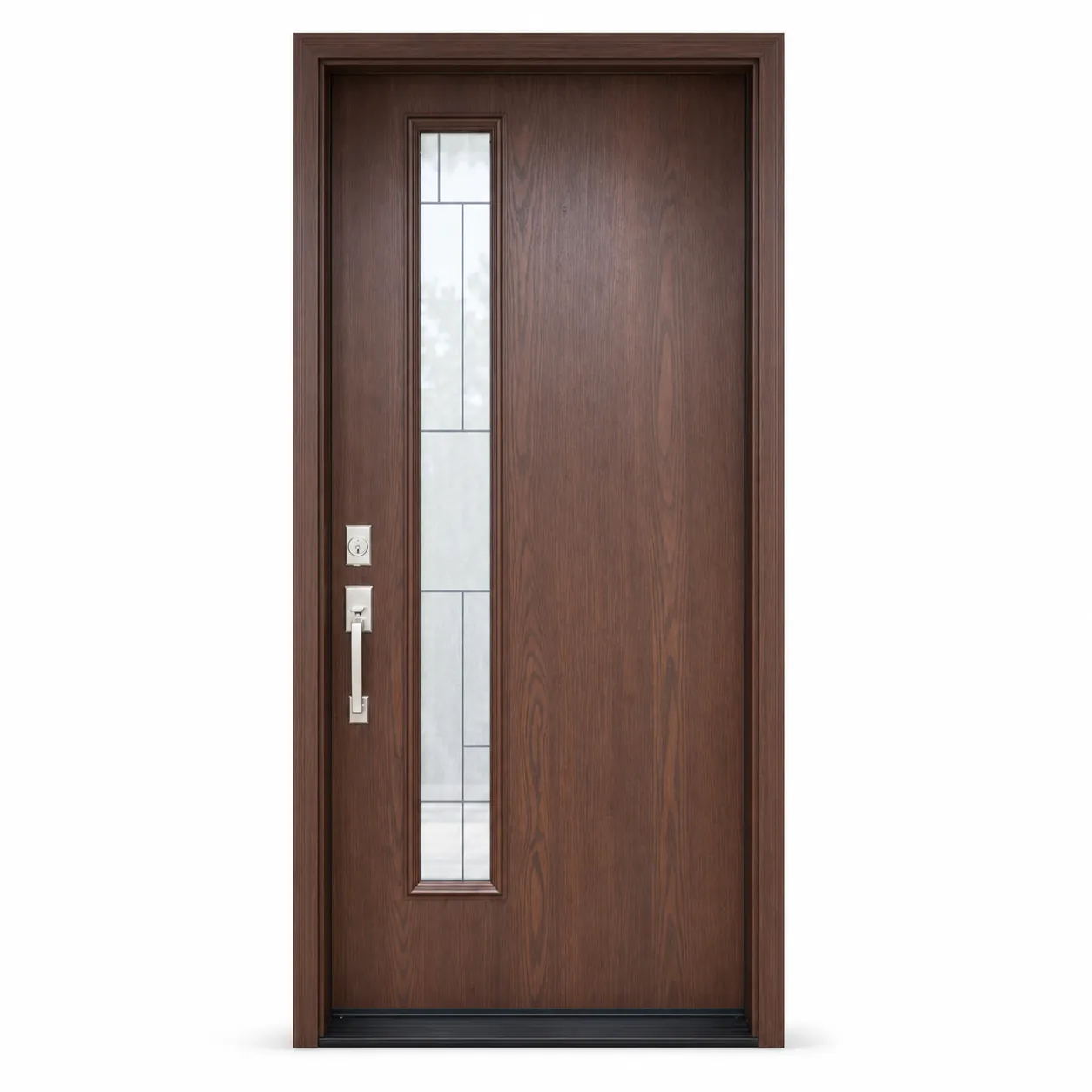 F68 Amazon white background F68 fiberglass entry door Amazon white background