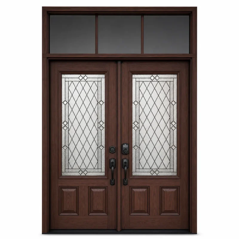 F71 fiberglass entry door Amazon white background