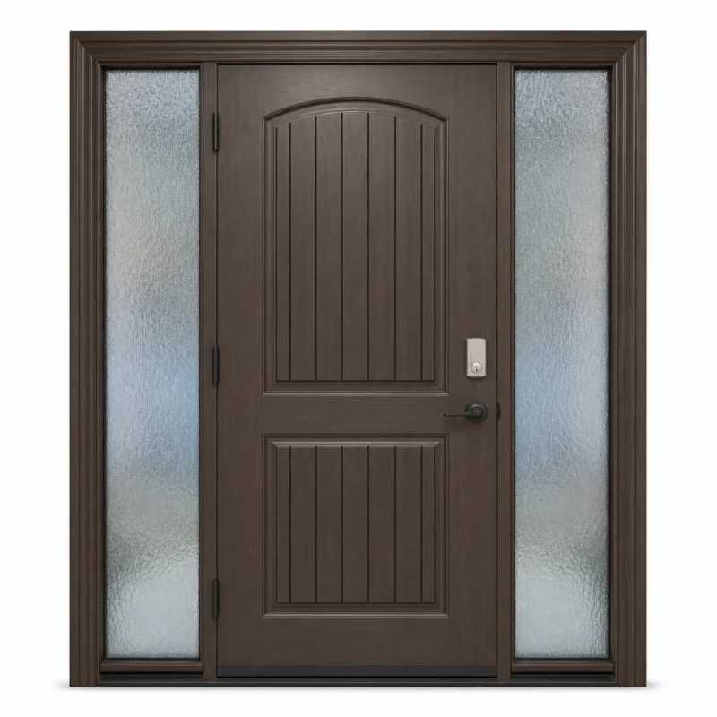 F72 fiberglass entry door Amazon white background
