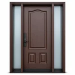 F73-V1 fiberglass entry door Amazon white background