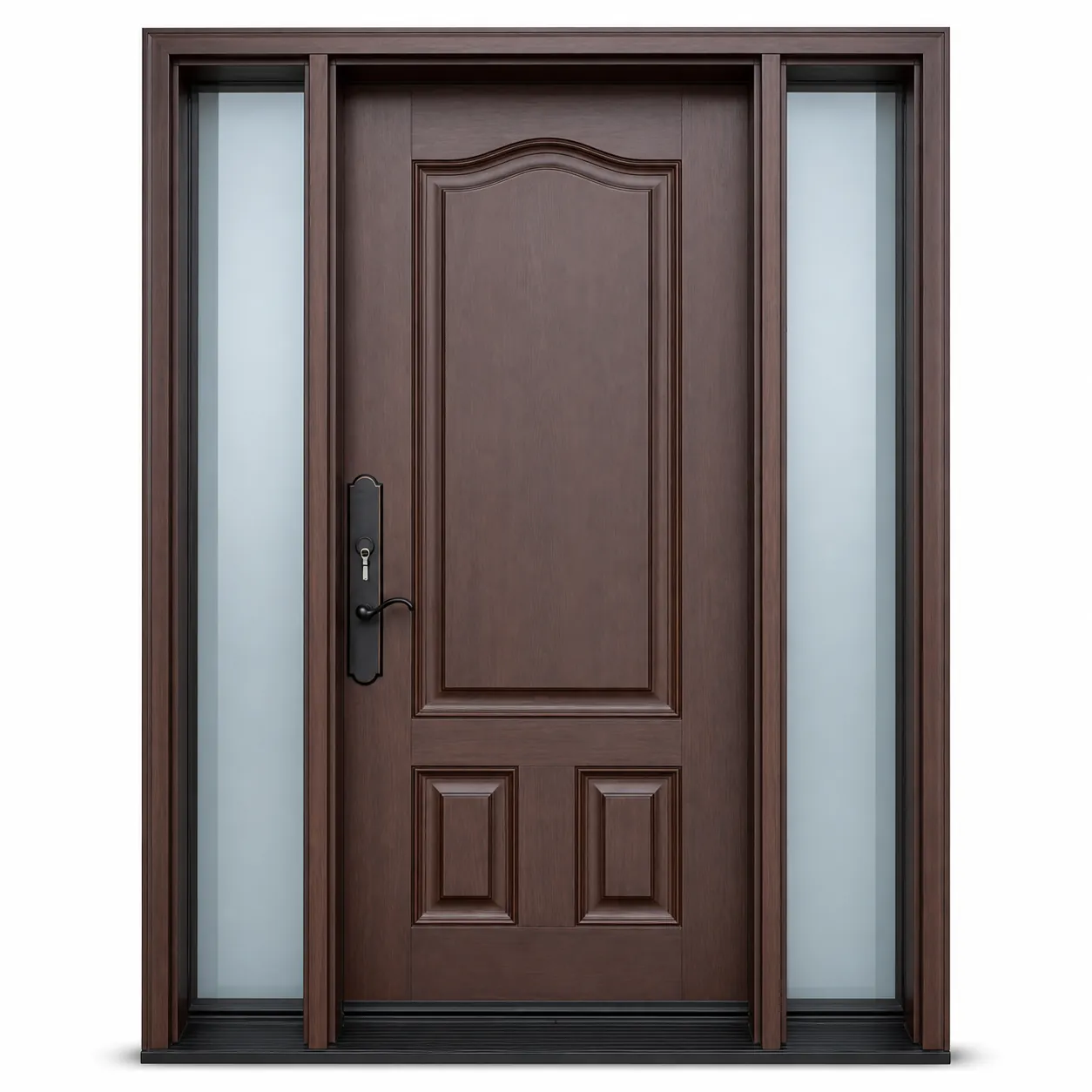 F73-V1 Amazon white background F73-V1 fiberglass entry door Amazon white background
