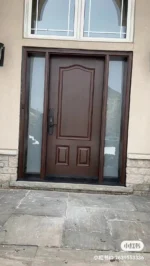 F73-V1 fiberglass entry door original product view