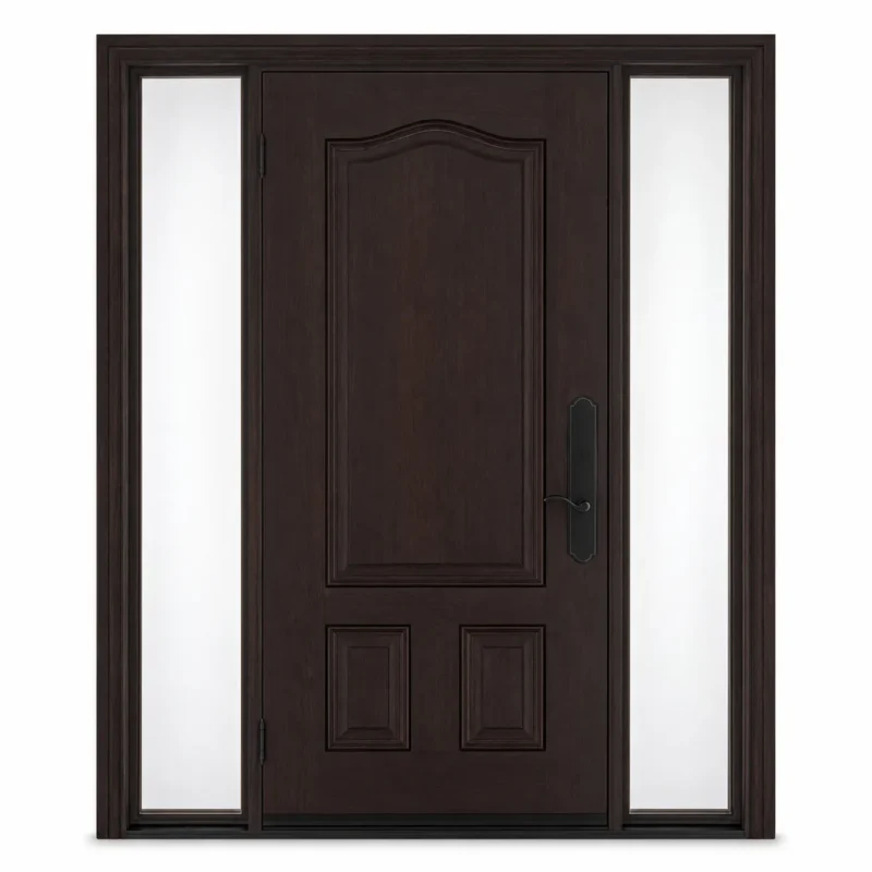 F73-V2 fiberglass entry door Amazon white background