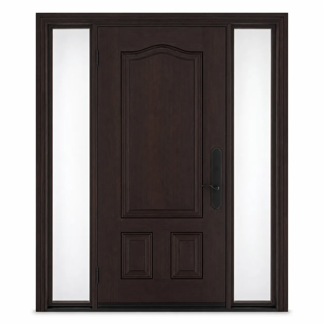 F73-V2 Amazon white background F73-V2 fiberglass entry door Amazon white background