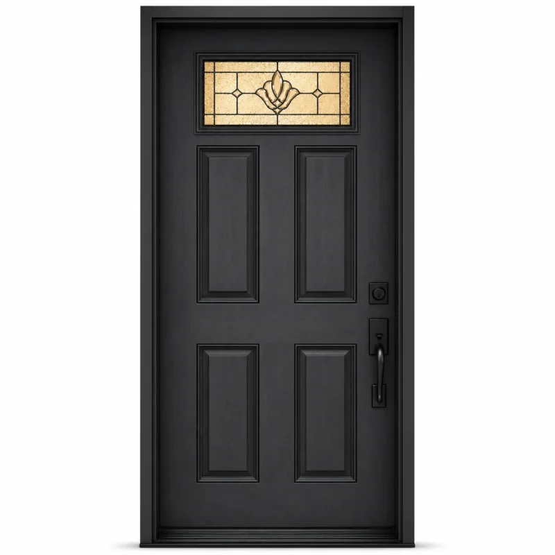 F74 fiberglass entry door Amazon white background