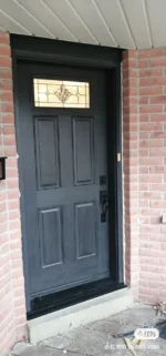 F74 fiberglass entry door original product view