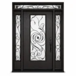 F75 fiberglass entry door Amazon white background