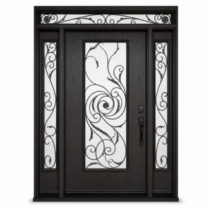 F75 fiberglass entry door Amazon white background