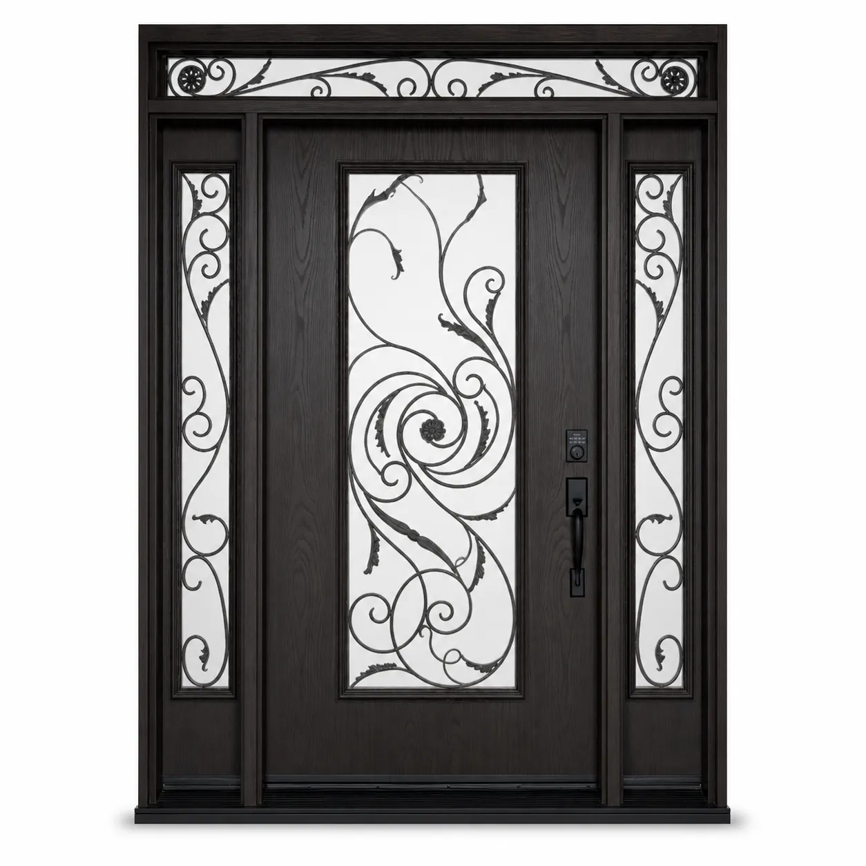 F75 Amazon white background F75 fiberglass entry door Amazon white background