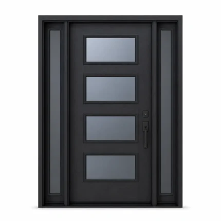 F76 fiberglass entry door Amazon white background