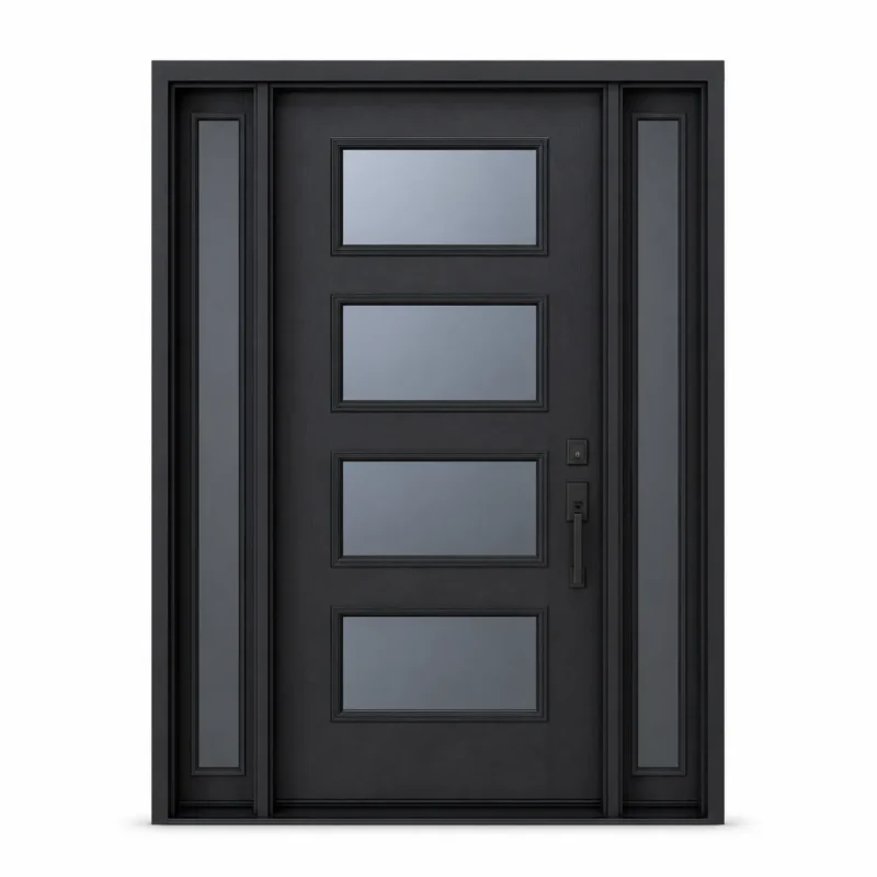 F76 fiberglass entry door Amazon white background