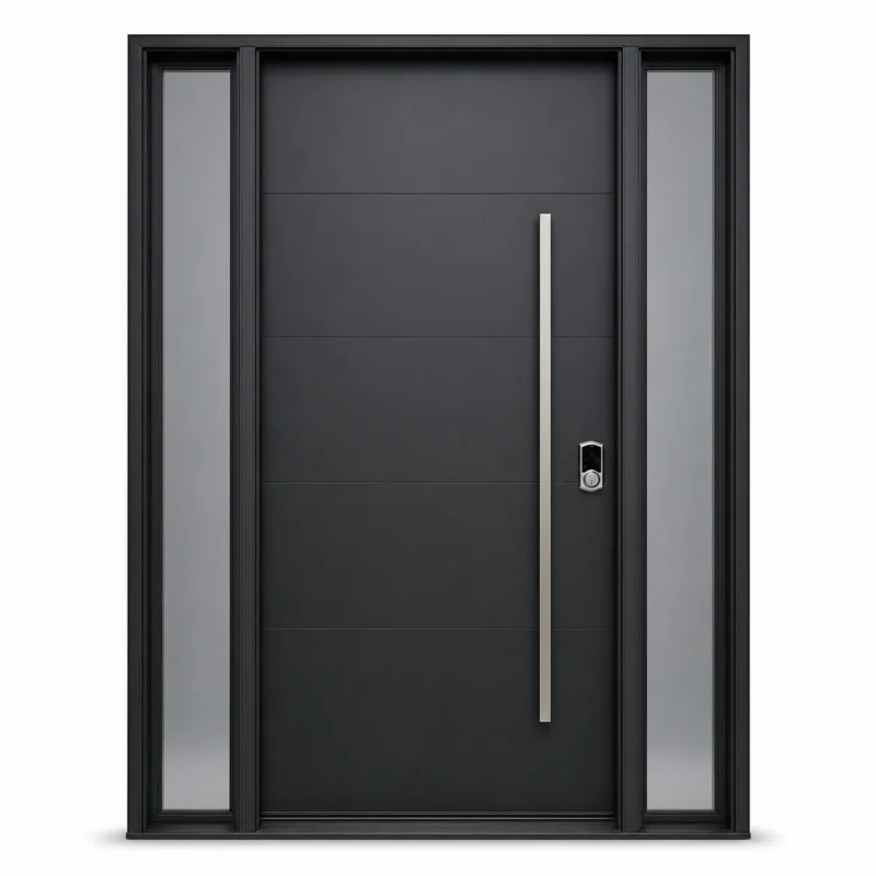 F77 fiberglass entry door Amazon white background
