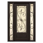 F79 fiberglass entry door Amazon white background