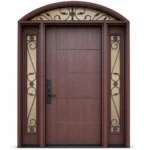 F81 fiberglass entry door Amazon white background