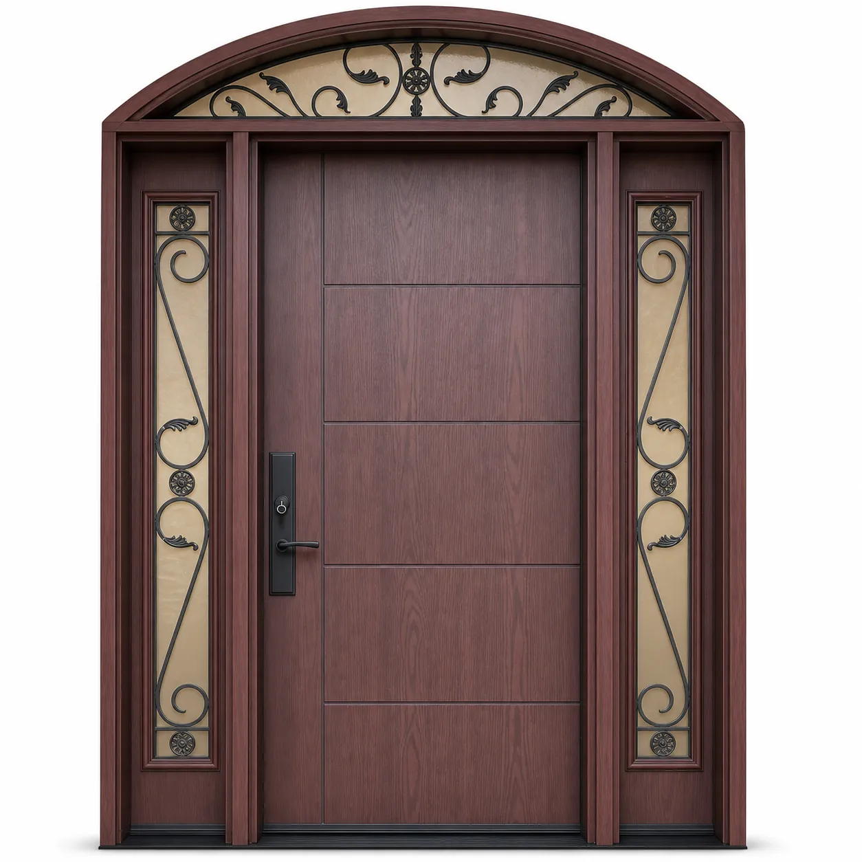 F81 Amazon white background F81 fiberglass entry door Amazon white background