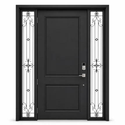 F83 fiberglass entry door Amazon white background