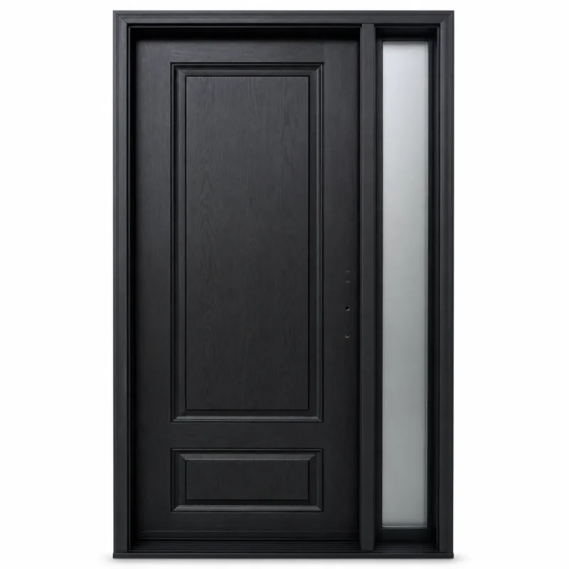 F85 fiberglass entry door Amazon white background