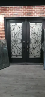 F86 fiberglass entry door original product view