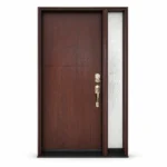 F87-V1 fiberglass entry door Amazon white background