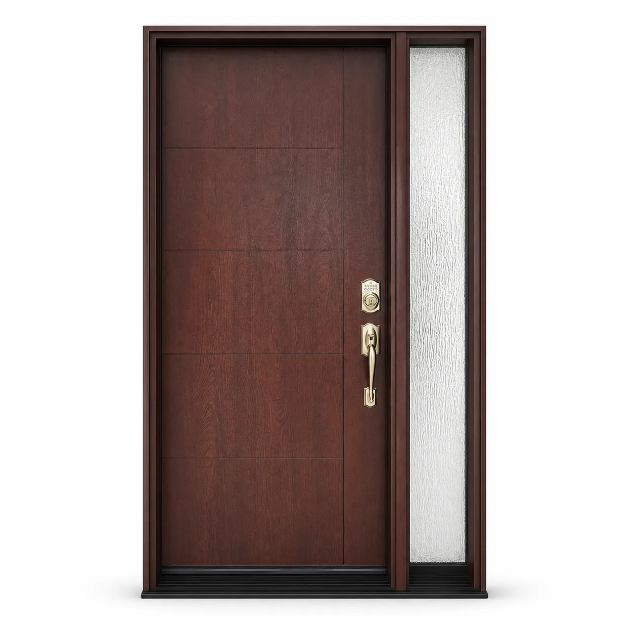 F87-V1 Amazon white background F87-V1 fiberglass entry door Amazon white background