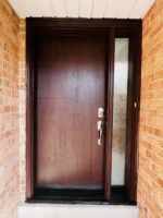 F87-V1 fiberglass entry door original product view