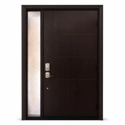 F87-V2 fiberglass entry door Amazon white background