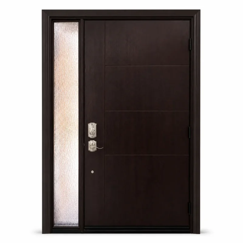 F87-V2 fiberglass entry door Amazon white background