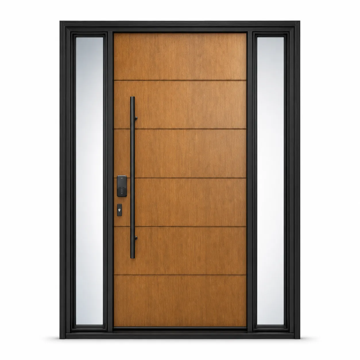 F88-V2 Amazon white background F88-V2 fiberglass entry door Amazon white background