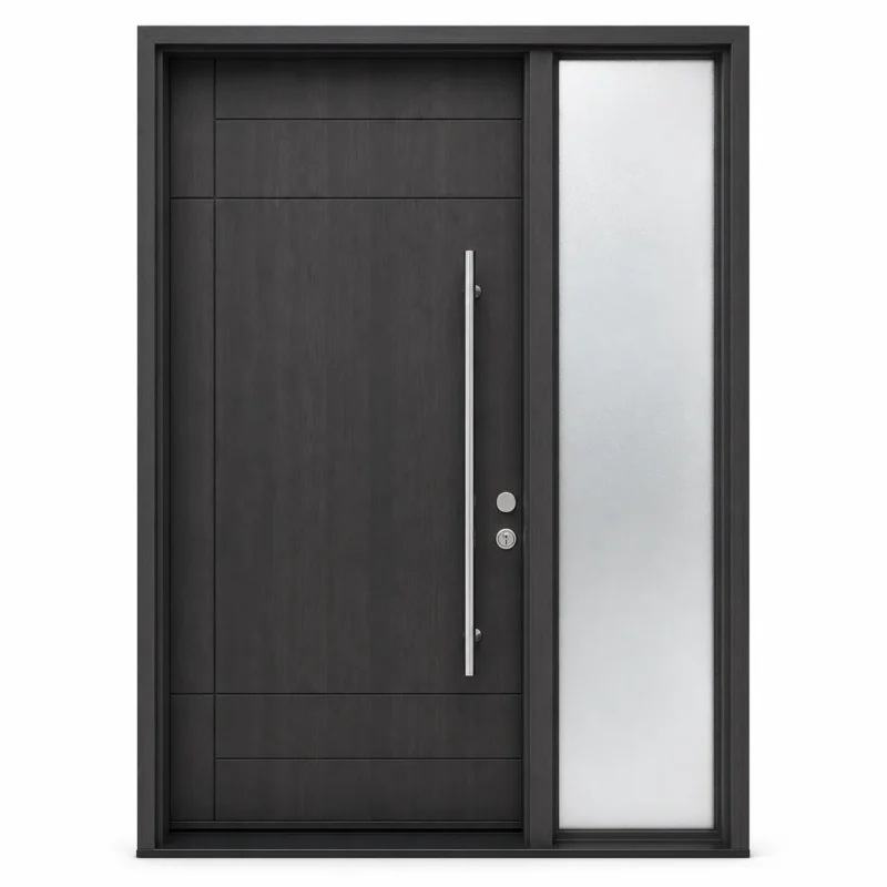 F9-MFD063 fiberglass entry door Amazon white background