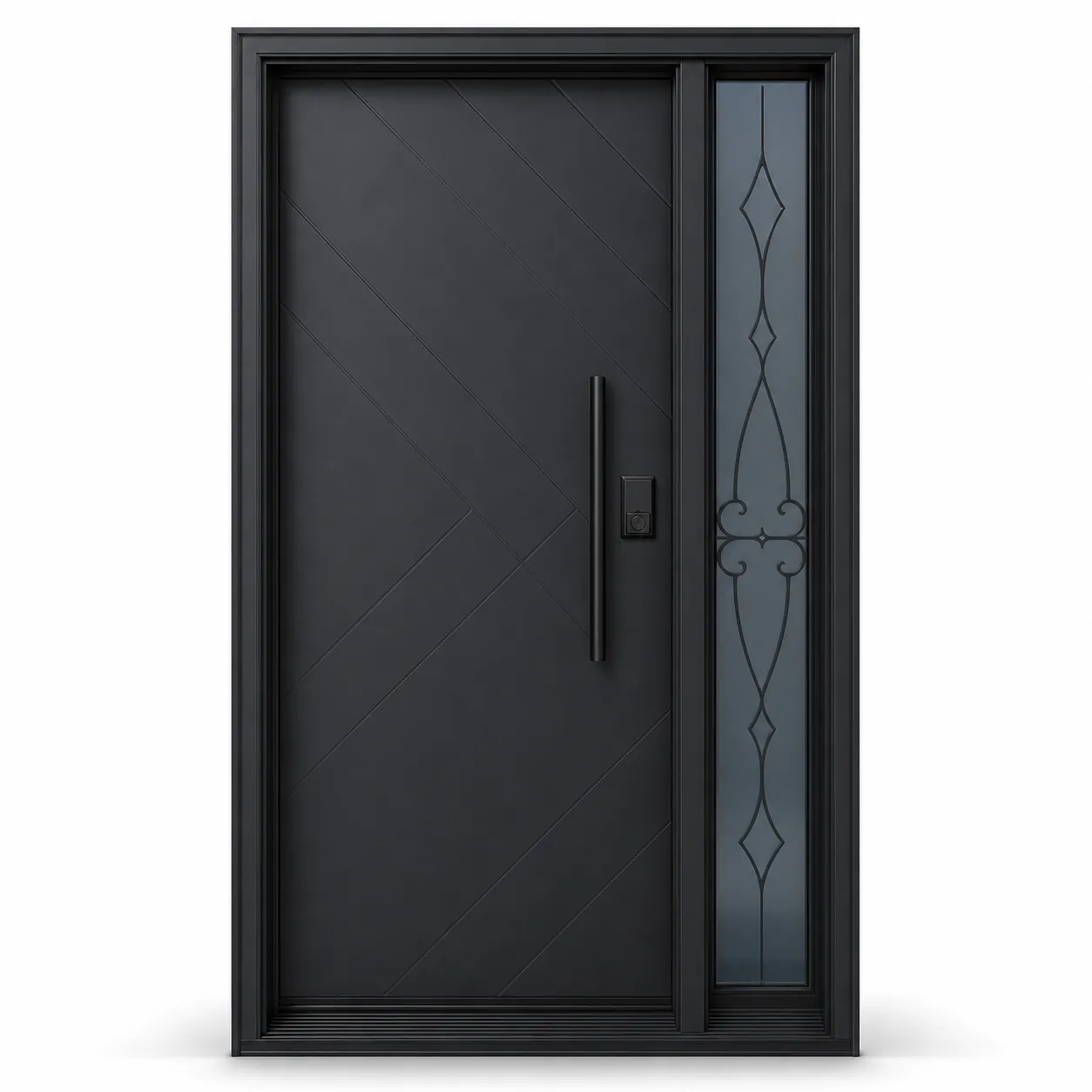 F93 Amazon white background F93 fiberglass entry door Amazon white background