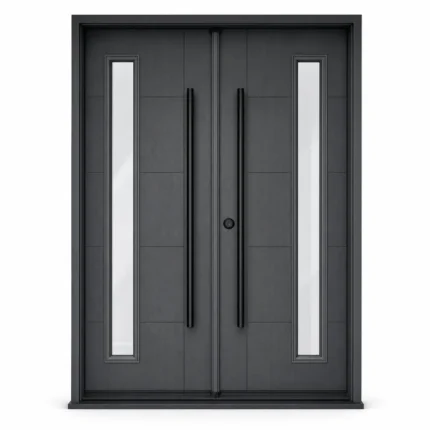 F95-V2 fiberglass entry door Amazon white background