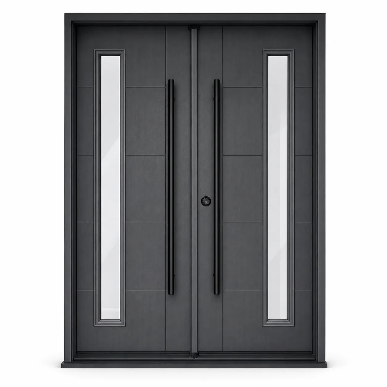 F95-V2 Amazon white background F95-V2 fiberglass entry door Amazon white background