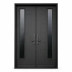 F96 fiberglass entry door Amazon white background