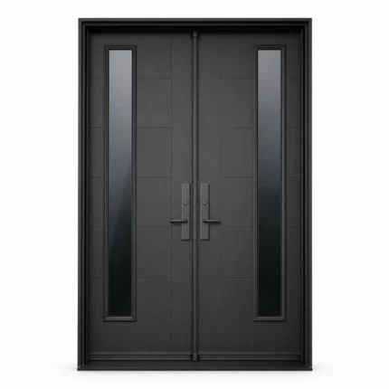 F96 fiberglass entry door Amazon white background