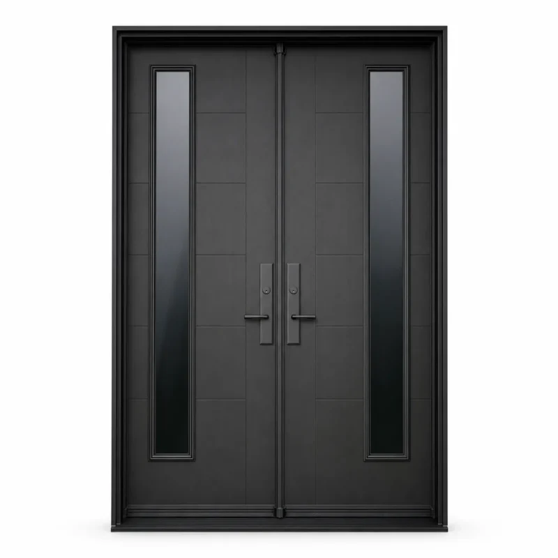 F96 fiberglass entry door Amazon white background