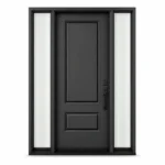F97-V1 fiberglass entry door Amazon white background