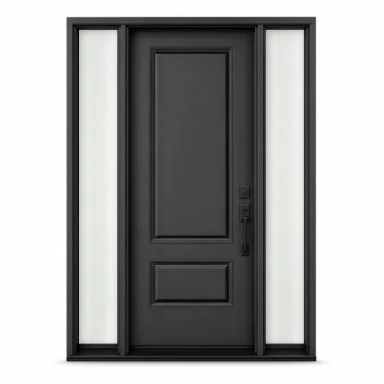 F97-V1 fiberglass entry door Amazon white background