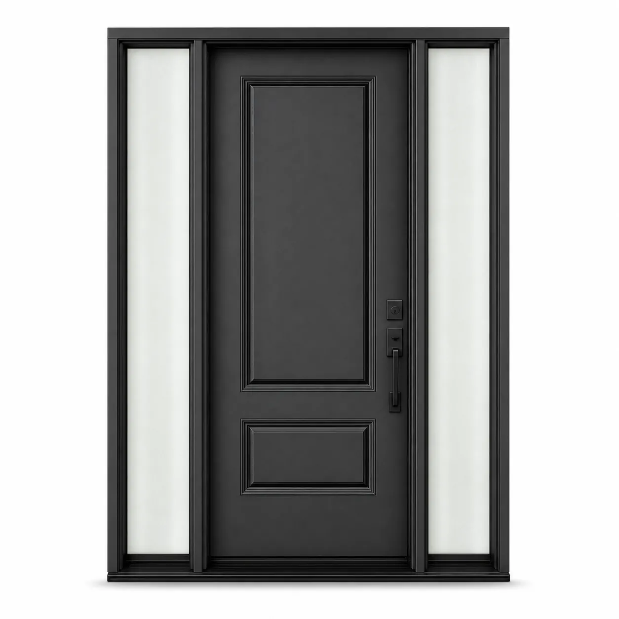 F97-V1 Amazon white background F97-V1 fiberglass entry door Amazon white background