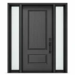 F97-V2 fiberglass entry door Amazon white background