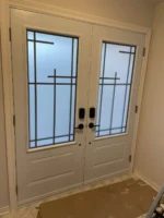 SD002 steel entry door original product view
