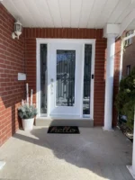 SD004 steel entry door original product view