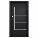 SD007 steel entry door Amazon white background