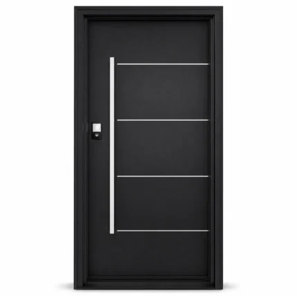 SD007 steel entry door Amazon white background