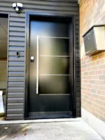 SD007 steel entry door original product view