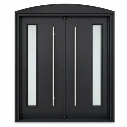 SD012 steel entry door Amazon white background