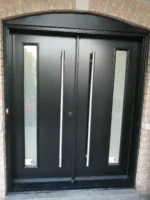 SD012 steel entry door original product view