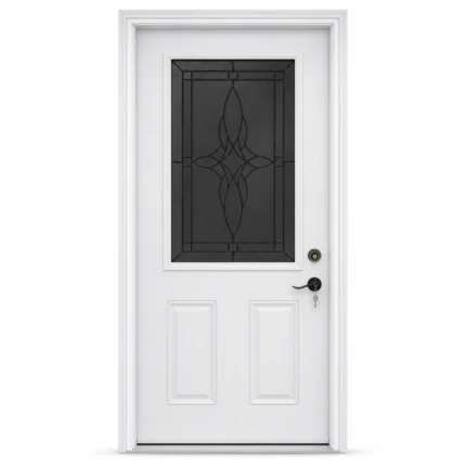SD013 steel entry door Amazon white background